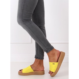 Zapatillas de mujer amarillas amarillas G-576 Yellow amarillo 3