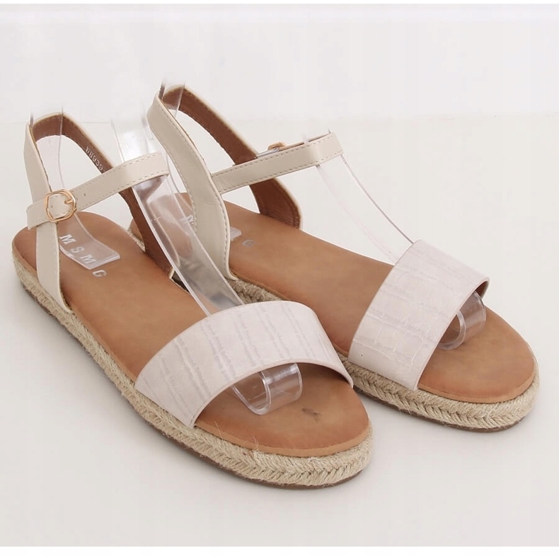 Sandalias alpargatas WH939 Beige 1