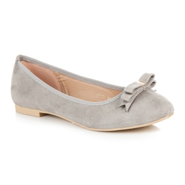 Vices Bailarinas de ante gris 2