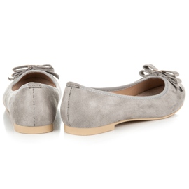 Vices Bailarinas de ante gris 4