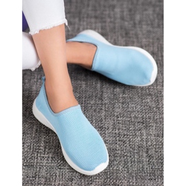 SHELOVET Zapatos deportivos sin cordones azul 1 SHELOVET Zapatos deportivos sin cordones azul 1