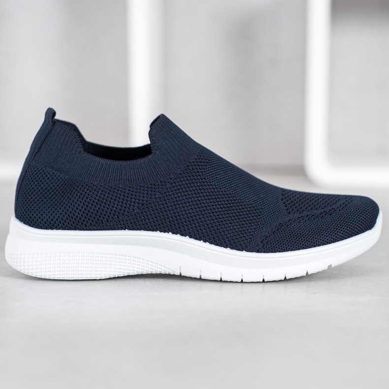 SHELOVET Zapatillas sin cordones azul 1