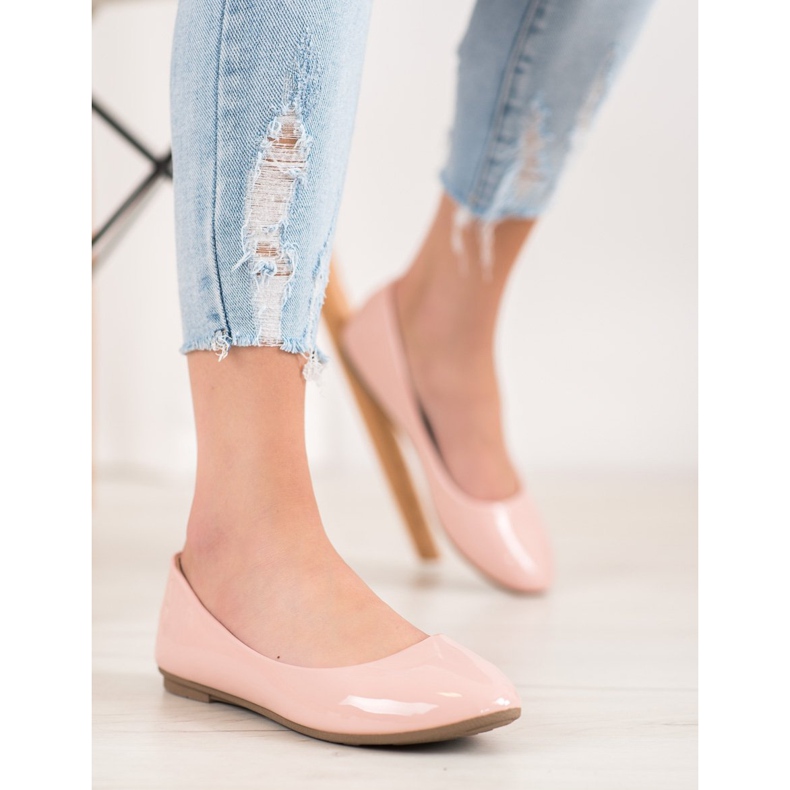 Comer Bailarinas lacadas rosa 1