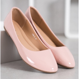 Comer Bailarinas lacadas rosado 3