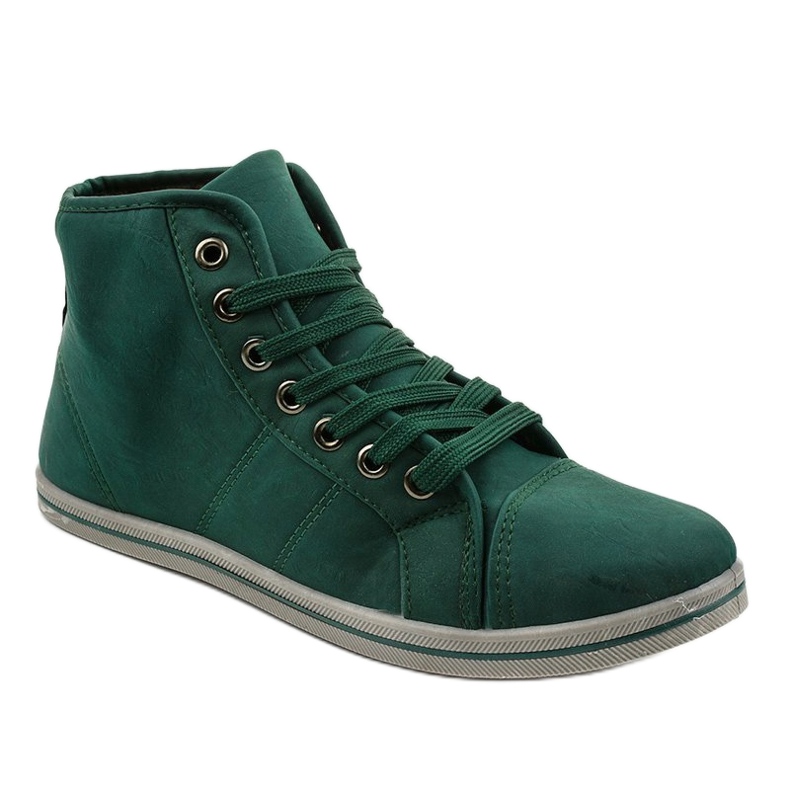 Zapatillas altas de moda TL362 Verde 1