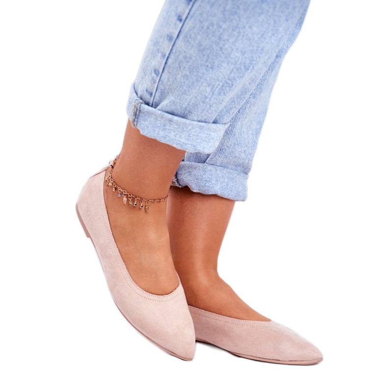 SEA Bailarinas Mujer Eco-Suede Rosa Bellissima rosado 1