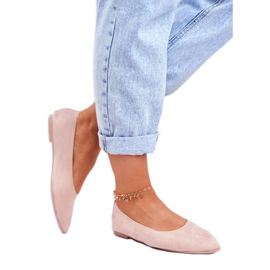 SEA Bailarinas Mujer Eco-Suede Rosa Bellissima rosado 2