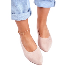 SEA Bailarinas Mujer Eco-Suede Rosa Bellissima rosado 3