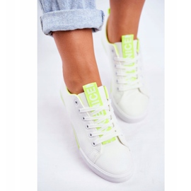 PS1 Zapatos deportivos Classic Green Ville para mujer blanco verde 4