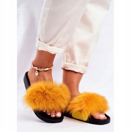 PS1 Pantuflas de Mujer con Piel Amarilla Belmondo amarillo 1
