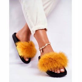 PS1 Pantuflas de Mujer con Piel Amarilla Belmondo amarillo 4
