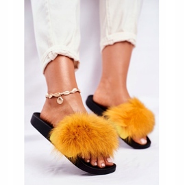 PS1 Pantuflas de Mujer con Piel Amarilla Belmondo amarillo 3