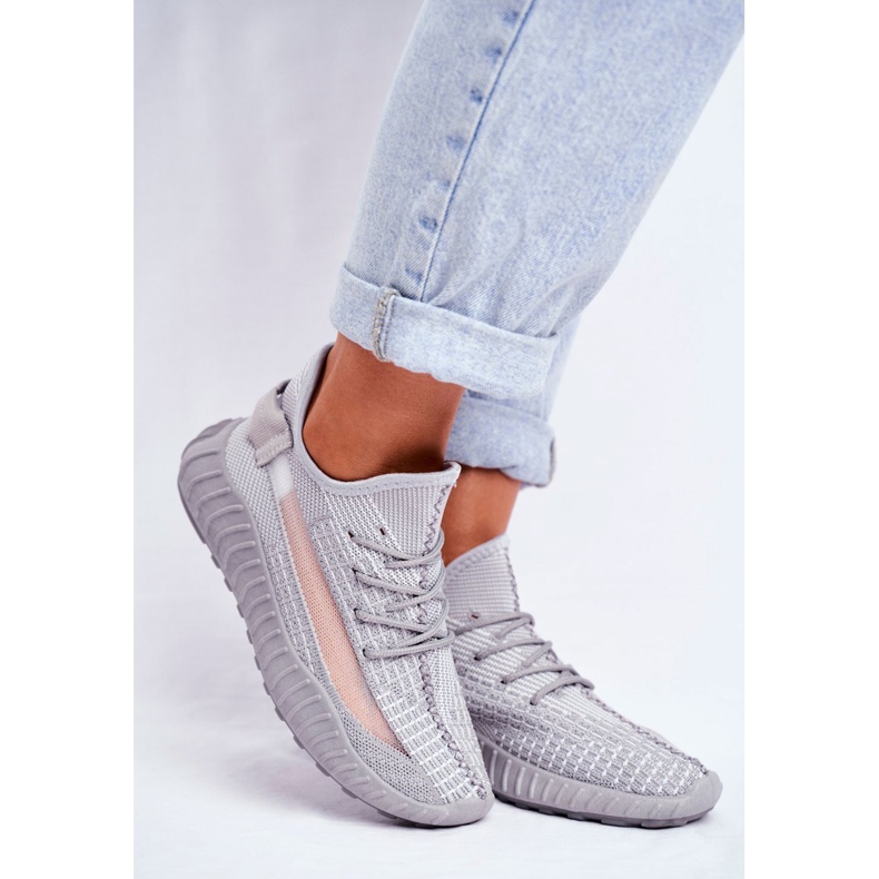 Calzado deportivo para mujer, gris claro y aireado Lumiere 1