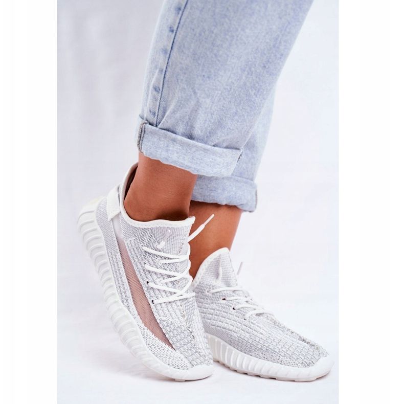 Calzado deportivo para mujer, ligero y aireado Silver Lumiere gris 1