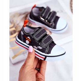PL1 Deportivas Infantiles Velcro Nimalo Gris 1