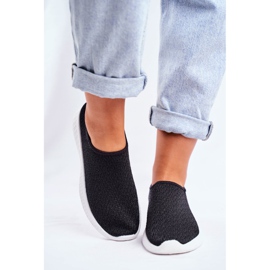 SEA Zapatillas deportivas sin cordones para mujer Black Hopin negro 5