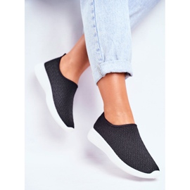 SEA Zapatillas deportivas sin cordones para mujer Black Hopin negro 3