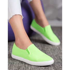Bona Slipons Clásicos verde 5