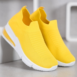 SHELOVET Zapatillas Amarillas amarillo 1