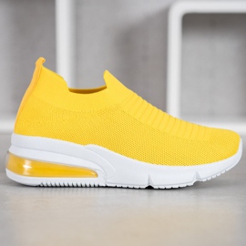 SHELOVET Zapatillas Amarillas amarillo 4