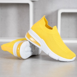 SHELOVET Zapatillas Amarillas amarillo 5