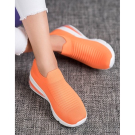 SHELOVET Zapatillas Naranja 5