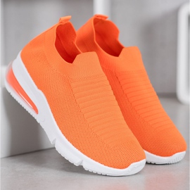 SHELOVET Zapatillas Naranja 1