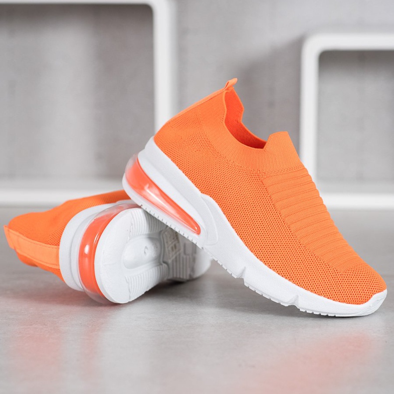 SHELOVET Zapatillas Naranja 2