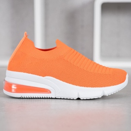 SHELOVET Zapatillas Naranja 3