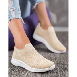 SHELOVET Zapatos sin cordones textiles marrón 5
