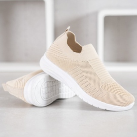 SHELOVET Zapatos sin cordones textiles marrón 3