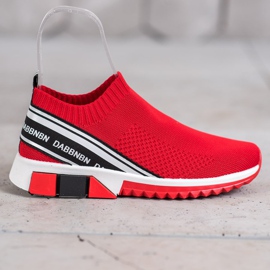 SHELOVET Calzado Deportivo Textil blanco negro rojo 2