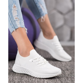 SHELOVET Calzado deportivo casual blanco 5