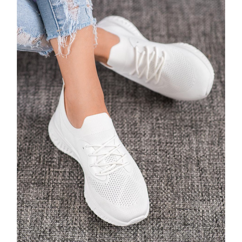 SHELOVET Calzado deportivo casual blanco 1