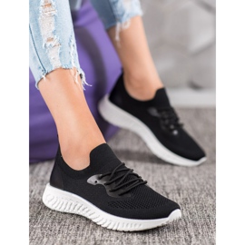 SHELOVET Calzado deportivo casual negro 1