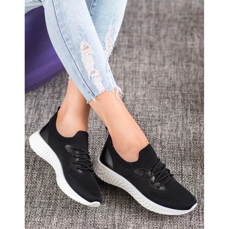 SHELOVET Calzado deportivo casual negro 2