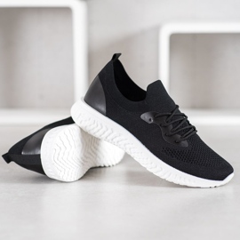 SHELOVET Calzado deportivo casual negro 4