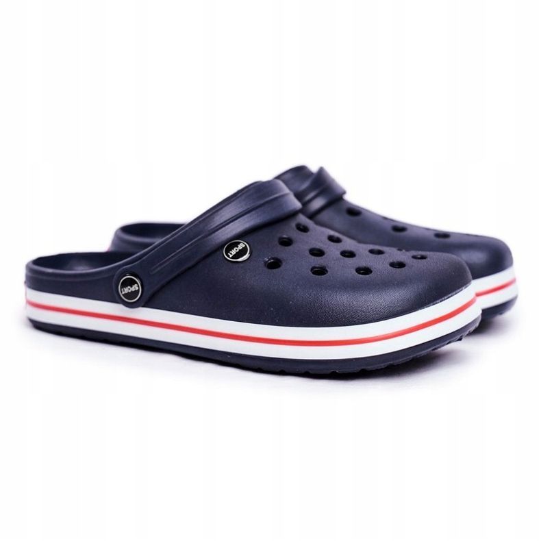 Pantuflas De Hombre Para Piscina Kroksy Pasipheme Azul Marino 1
