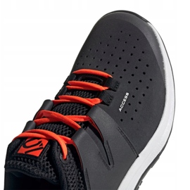 Zapatillas de trekking adidas Access Leather M BC0878 negro naranja 3