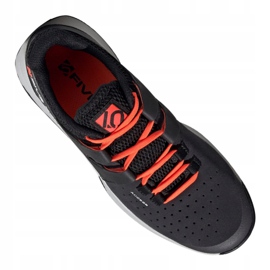 Zapatillas de trekking adidas Access Leather M BC0878 negro naranja 5
