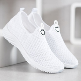 SHELOVET Calzado deportivo calado blanco 3