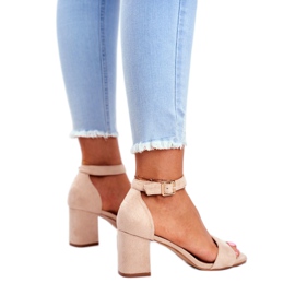 Vinceza Sandalias de Mujer Ante Beige ¡Más y más! 2