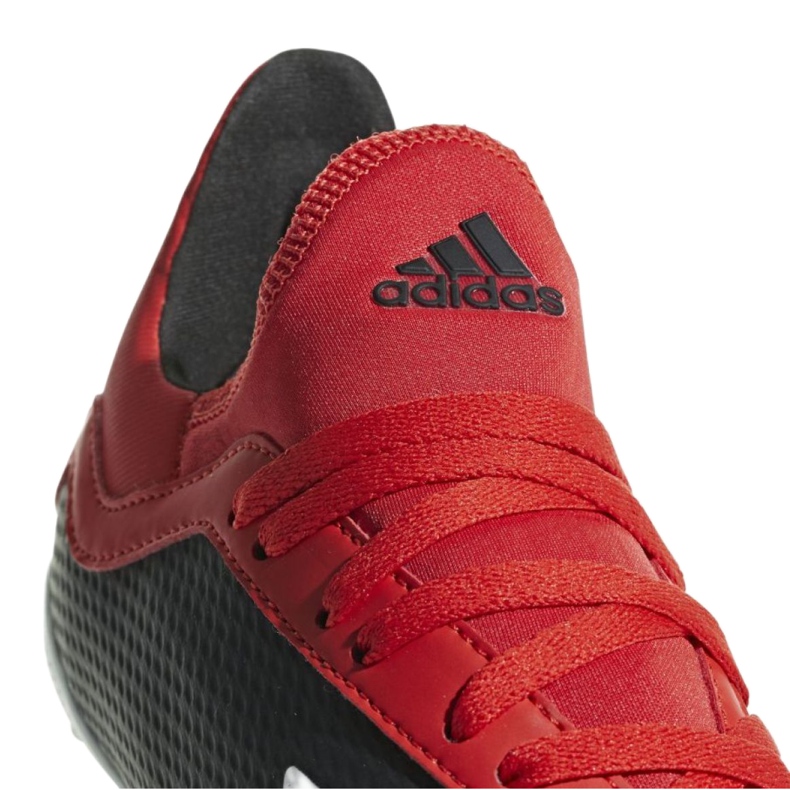 Botas de fútbol adidas X 18.3 Fg Jr BB9370 rojo 4