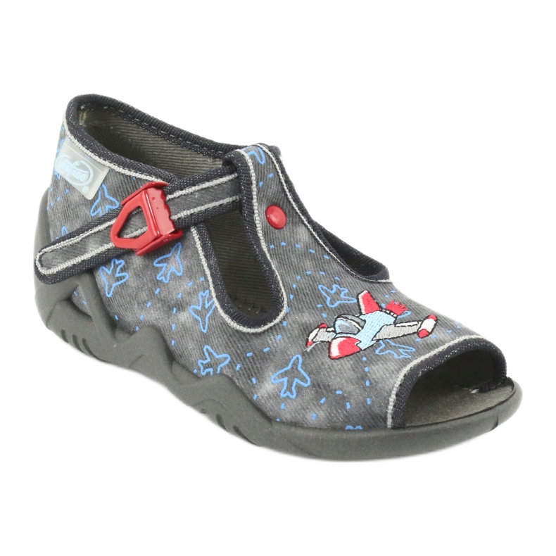 Calzado infantil befado 217P099 rojo azul gris 2