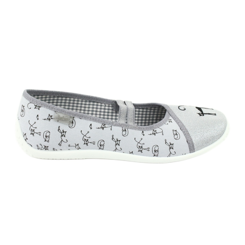 Calzado juvenil befado 345Q163 gris 1