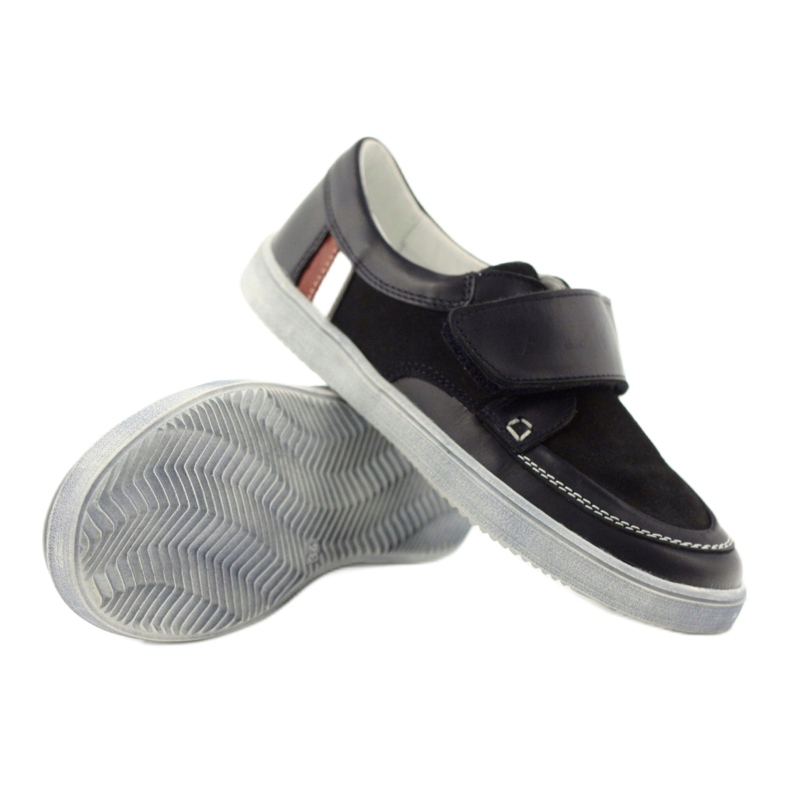 Zapato deportivo piel Bartek 28369 azul 4