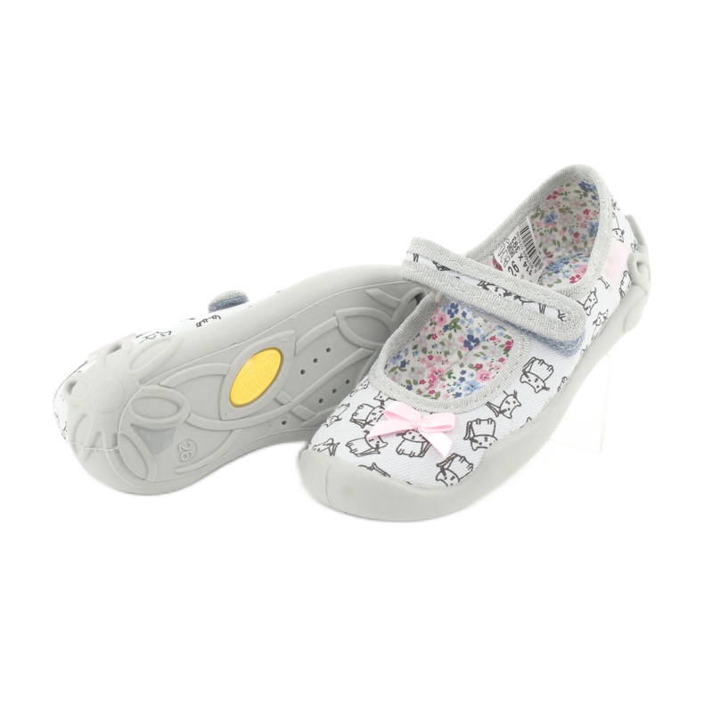 Calzado infantil befado 114X393 rosa gris multicolor 2