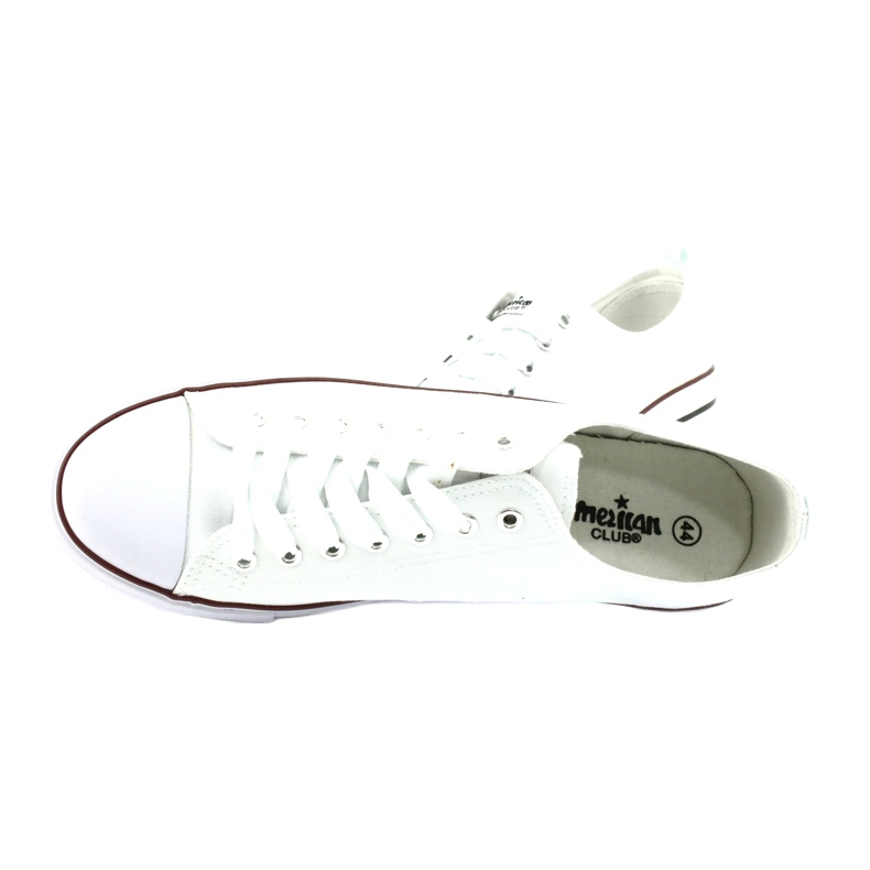 American Club Zapatillas de deporte clásicas LH36 White blanco 3
