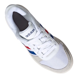 Zapatillas Adidas Hoops 2.0 Jr FW9120 blanco gris 1