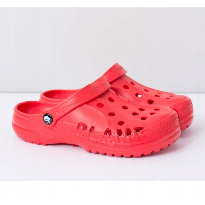 Flameshoes Pantuflas Eva Luz Roja para Mujer rojo 1